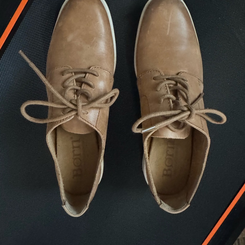 Born Brown Oxfords Timeless Elegance